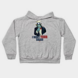 ﻿I want your brain Kids Hoodie